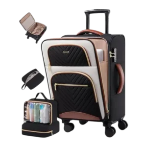 LOVEVOOK 22×14×9 Carry‑On Luggage