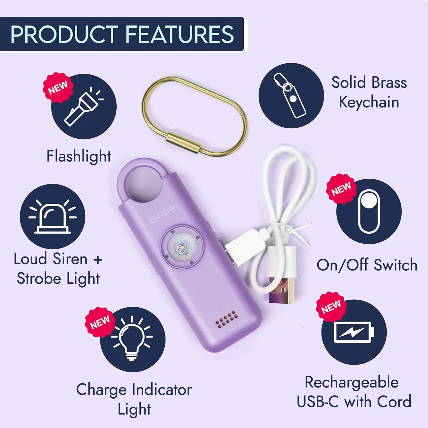 She’s Birdie 3.0 Personal Safety Alarm
